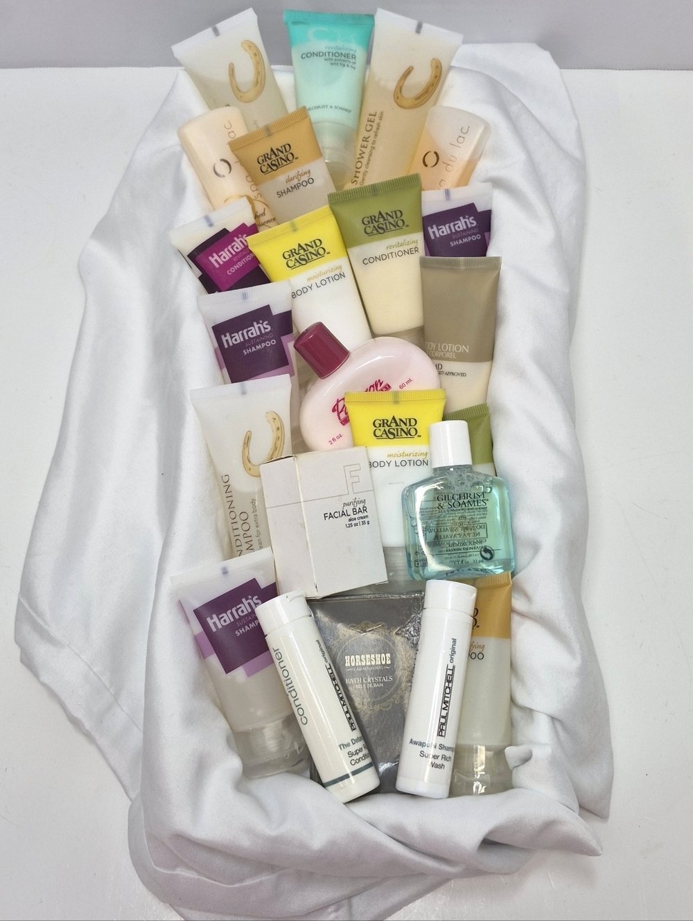 Assorted Hotel Toiletries Bundle - Grand Casino, Harrah's, Horseshoe